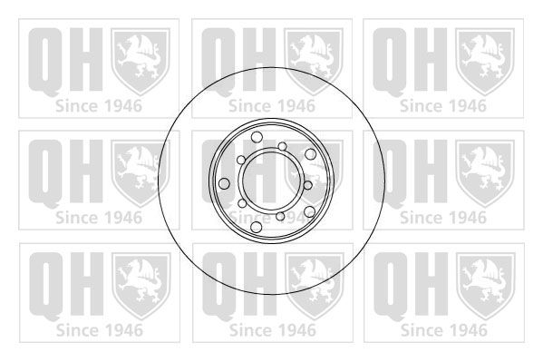 QUINTON HAZELL Тормозной диск BDC1058